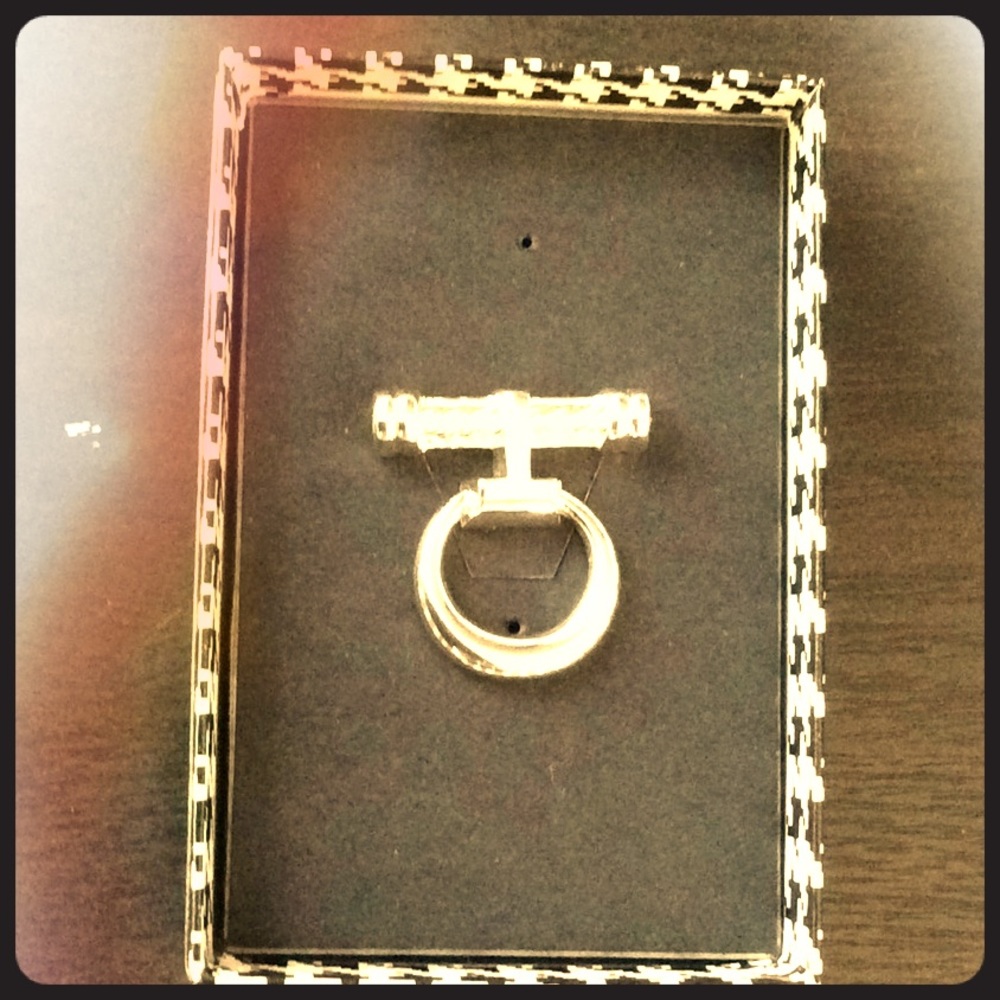 Silver pin